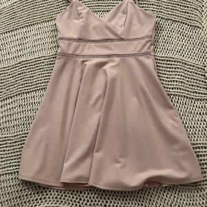 Elegant Blush Pink Dress